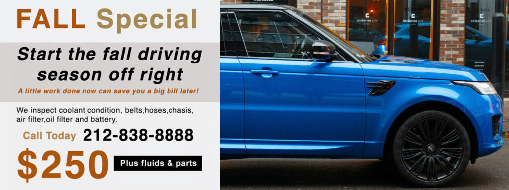 #1 Range Rover dealer alternative for Rover scheduled service in NYC. Ask about the Rover-Repair NYC spring service special we offer for Range Rovers in NYC, Manhattan and the tri-state area.